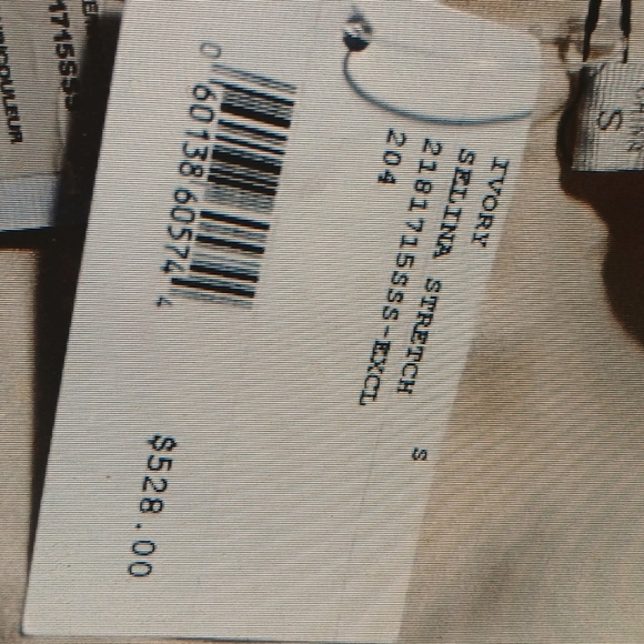 π₯ π₯ NWT Ronny Kobo Collection Ivory/Cream Sleeveless Halter Gown/Dress. - Picture 15 of 15